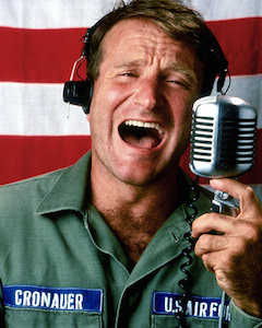 Robin Williams Good Morning, Vietnam Poster