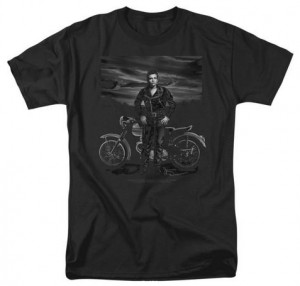 James Dean Rebel Motorcycle T-Shirt