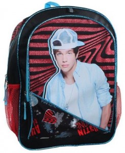 Austin Mahone Backwards Hat Backpack