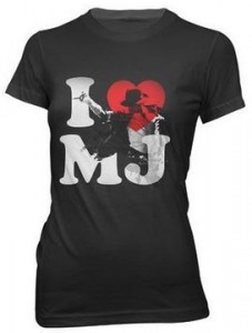 I Love Michael Jackson T-Shirt