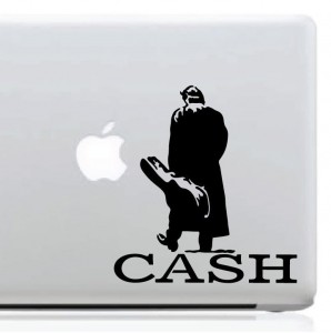 Johnny Cash Man In Black Decal