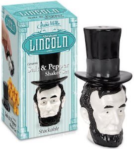 Abraham Lincoln Salt And Pepper Shaker Set