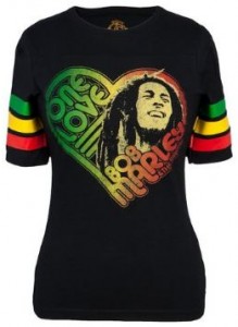 Bob Marley One Love Jersey T-Shirt