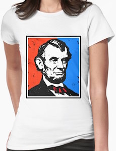 Abraham Lincoln Square T-Shirt