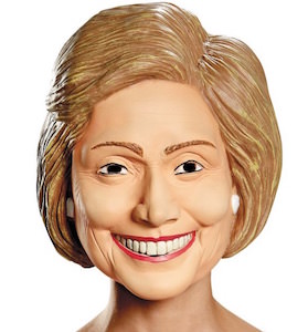 Vinyl Hillary Clinton Mask