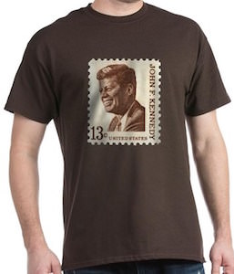John F. Kennedy 13 Cent Stamp T-Shirt