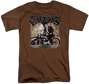 Elvis TCB Motor Bike T-Shirt