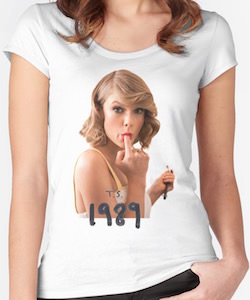 Taylor Swift Finger In Her Mouth T-Shirt