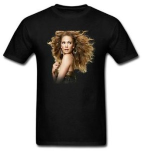 Jennifer Lopez Breeze Blowing T-Shirt