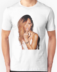 Rihanna And Her Finger T-Shirt