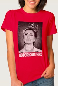 Notorious HRC T-Shirt with Hillary Clinton