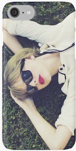 Taylor Swift Lying In The Grass iPhone Case