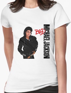 Michael Jackson Bad Album Cover T-Shirt