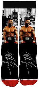 Mike Tyson Autograph Socks