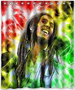 Bob Marley Shower Curtain
