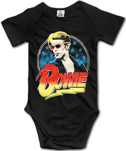 David Bowie Baby Bodysuit