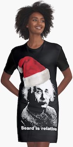 Albert Einstein Christmas Dress