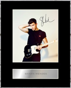 Shawn Mendes Signed Photo