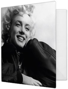 Smiling Marilyn Monroe Binder