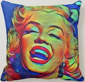 Marilyn Monroe Pop Art Pillow
