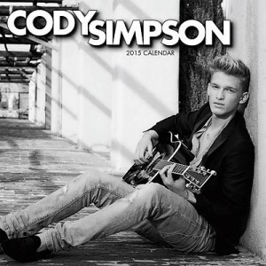 Cody Simpson 2015 Wall Calendar