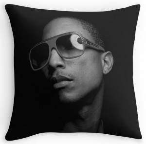 Pharrell Williams Throw Pillow