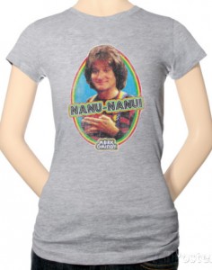 Robin Williams Nanu Nanu T-Shirt