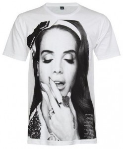 Black And White Lana Del Rey T-Shirt