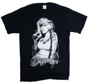 Tattooed Marilyn Monroe T-Shirt