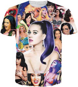 Katy Perry Photo Collage T-Shirt