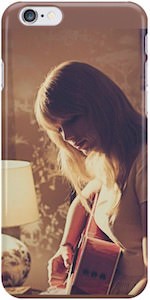 Taylor Swift Playing Guitar iPhone Case