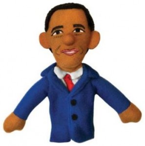 Barack Obama Finger Puppet