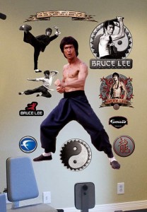 Bruce Lee Wall Decal Set