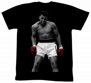 Muhammad Ali Red Gloves T-Shirt