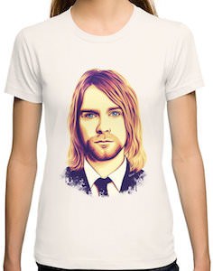 Dressed Up Kurt Cobain Women's T-Shirt