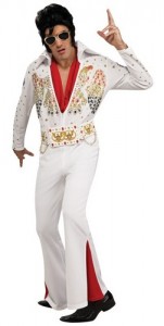 Elvis White Adult Deluxe Costume