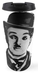 Charlie Chaplin Tramp Travel Mug