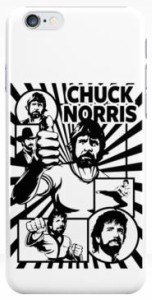 Chuck Norris Collage iPhone Case