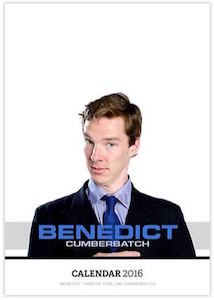 Benedict Cumberbatch Wall Calendar