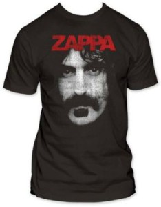 Shadowed Frank Zappa Face T-Shirt