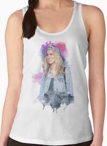 Tori Kelly Water color tank top and t-shirt