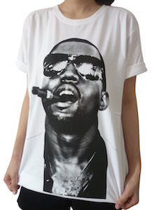 Kanye West And A Cigar T-Shirt