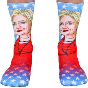 Hillary Clinton Crew Socks
