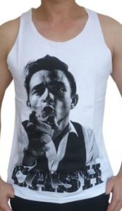 Pointing At You Johnny Cash Tank Top