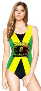 Bob Marley Colorful Monokini