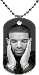 Drake Holding His Ears Necklace