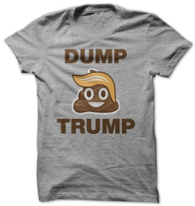 Dump Trump Emoji T-Shirt