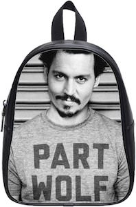 Johnny Depp Part Wolf Backpack