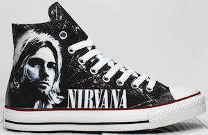 Nirvana Kurt Cobain Sneakers