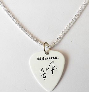 Ed Sheeran Guitar Pick Necklace